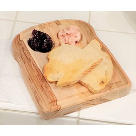 Butterboard - Standard/Square Bread Slice Shape, by Cerebrum Shoppe - the NEWEST, HOT, and TRENDY Charcuterie for Breads, Sweets, and MORE! This one is our SQUARE/STANDARD Butter Board.