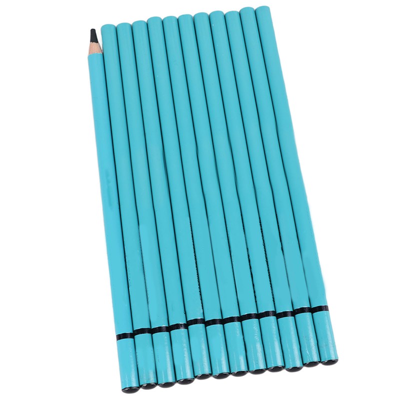 12pcs Charcoal Pencils Set Synthetic Wood Sketching Drawing Pencils for