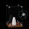 sourcing map 20 Set Acrylic Corner Bracket, L-Shaped Corner Connector