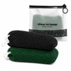 2 Pcs African Net Sponge, Exfoliating Mesh Body Scrubber for