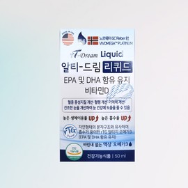 NQNA Alt-Dream Liquid Liquid Omega 3 NQNA RT-Dream Liquid 50ML 1 bottle / 엔큐엔에이 알티드림 리퀴드 액상 오메가3 NQNA RT-Dream Liquid 50ML 1병