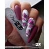Set of 10 pcs Professional Nail Files Banana Double Sided