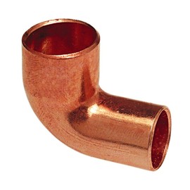 PROCURU 1/2-Inch Copper Street 90-Elbow C x FTG, Professional Grade NSF Lead Free Certified (0.5 Inch (1/2"), 1-Pack)