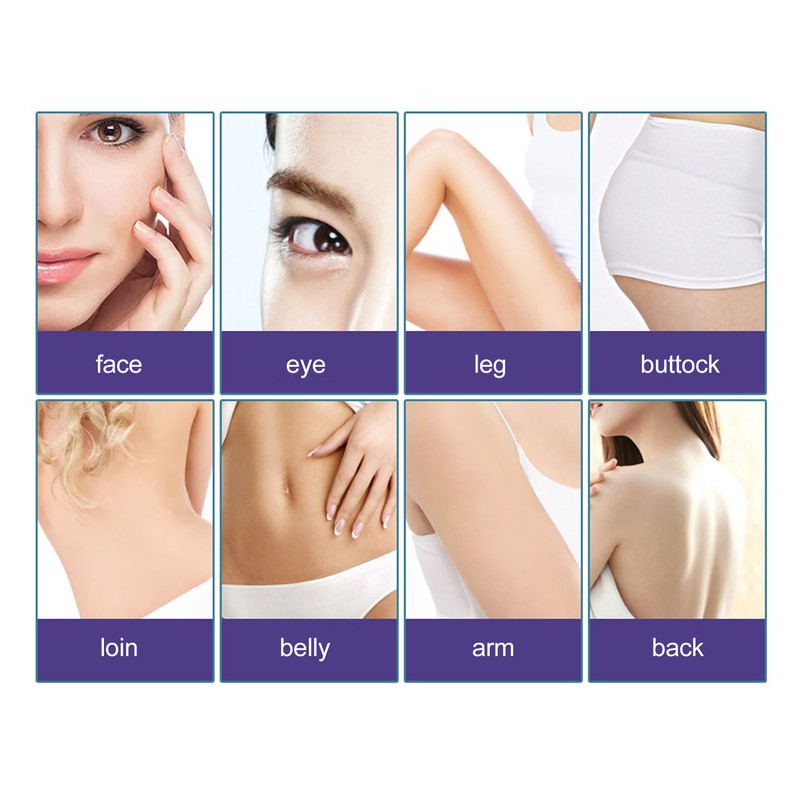 3 in 1 RF Skin Tightening Machine 7 Gears Remove