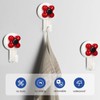 Jydesicr Suction Cup Hooks，Reusable Suction Shower Hook Waterproof Powerful Vacuum