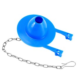 SagaSave Universal Water-Saving Long Life Toilet Flapper for 2-Inch Flush Valves, Adjustable Toilet Flappers Replacement, Easy Install, 304 Chain