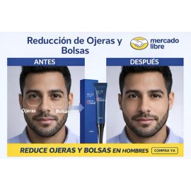 Serum Contorno Ojos Elimina Ojeras, Bolsas Para Hombre New