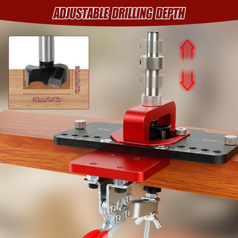 Hinge Drill 35 mm Concealed Hinge Gauge Hole Punch Hinge