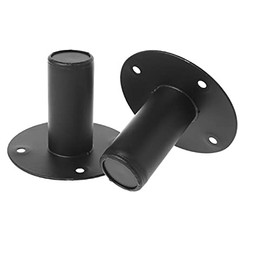 INGATO Speaker Mount Stand, 2-Pack Professional Metal Speaker Stand Lower Sound Stage Bottom Seat Mounting Base Tray 107x85mm/4.21"x3.34"
