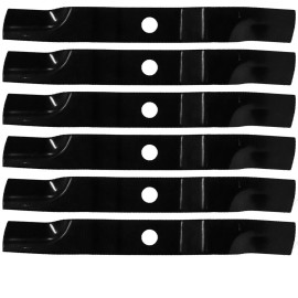 Rotary 6 Pack Mower Blades Fits Kubota 60" ZD21 ZD25 ZD28 ZD323 ZD331 ZG327 (14541)