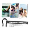 PACKOVE Silicone Swimming Nose Clip Slip Design for Adults Comfortable