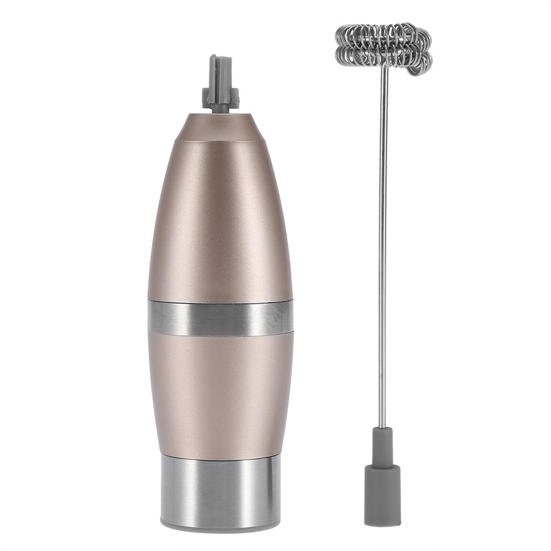 Stainless Steel Electric Milk Frother High Speed Handheld Foam Maker