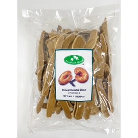 Mushroom House Dried Reishi for herbal tea, 16 Ounces