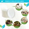 AAN 100% Compostable Biodegradable Paper Plates, Heavy-Duty Eco-Friendly Disposable Bagasse