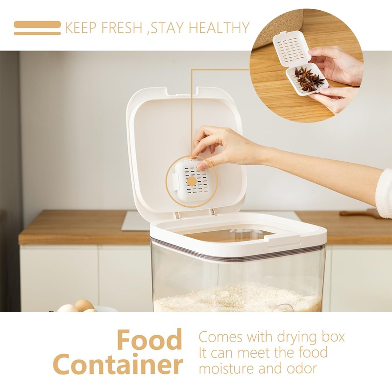 LivLab Flour Container 20LBS - 10 L /10.5 QT /10