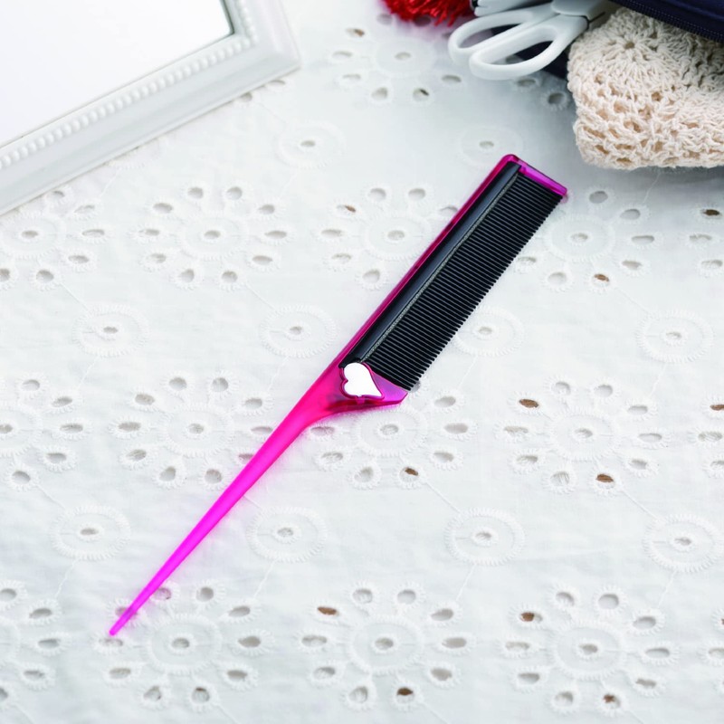 Kai Corporation Anti-Static Comb (Rubby Pink)