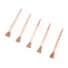 250Pcs Horseshoe Nails Copper Plated Rustproof Equestrian Riding Equipment Pet