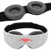 Manta Sleep Mask - 100% Light Blocking, Adjustable Sleeping Mask