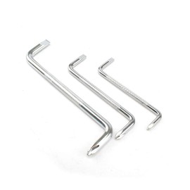 ANCLLO 3 Piece Hex Key Set Z Type Double Head Screwdriver Phillips and Slotted Screwdriver