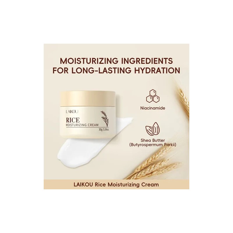 D Crema Hidratante Facial Laikou Rice Con Niacinamida | 30g