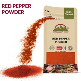 Himalayan Chef Red Chili Powder, 16 oz - Chili Powder Made from Chili Peppers, Perfect for Mexican or Southwest-Inspired Dishes