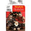 Simplicity 7452 Holiday Sewing Pattern 18 and 22 inch Bear