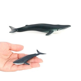 zalati Blue Whale Figure Sea Animal Statue Mini Figurine Marine Model for Ages 5 and Up Educational Toys Aquarium Decoration