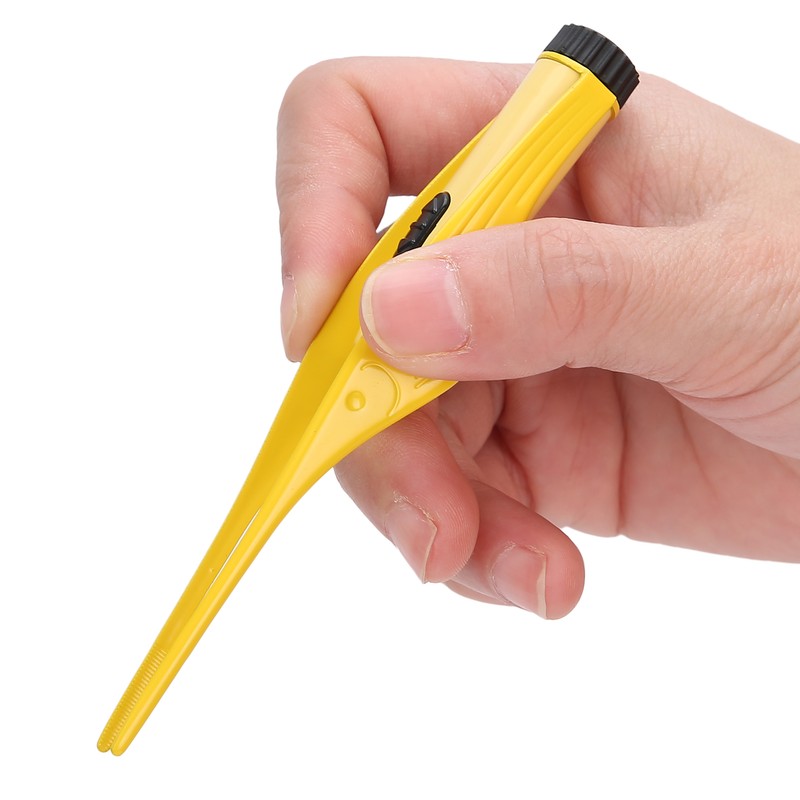 Rechargeable LED Luminous Earpick Ear Tweezers Portable Earwax Removal Cleaning