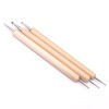 ULTNICE 3 Pcs Embossing Pen Tool for Embossing Pattern Clay