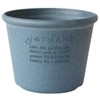 Hachimankasei Eco Pot, Planter, Shallow Type, Size 8, Navy ,