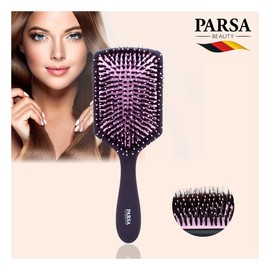 [Parsa] ) Wet &amp; Dry Paddle Brush Care &amp; Shine [Natural pig hair shines / [파르사] ) 웻 앤 드라이 패들 브러쉬 케어 앤 샤인 [천연 돈모가 반짝이는