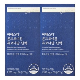 Esther Formula Yeo Esther Chondroitin Mucopolysaccharide Protein 1200mg 60 tablets 2 boxes / 에스더포뮬러 여에스더 콘드로이친 뮤코다당 단백 1200mg 60정 2박스