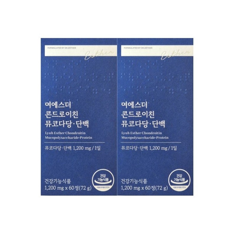 Esther Formula Yeo Esther Chondroitin Mucopolysaccharide Protein 1200mg 60 tablets