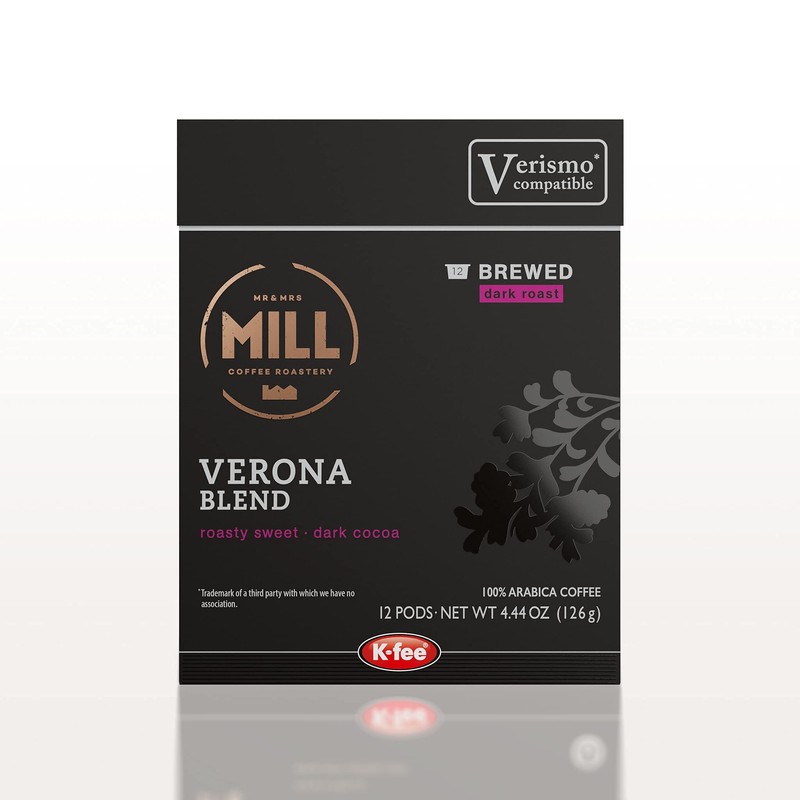 Mr & Mrs Mill Verona Blend Brewed Coffee Pods –