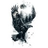 5 Sheets Temporary Snake Tattoo Bear Tattoo Eagle Tattoo Deer