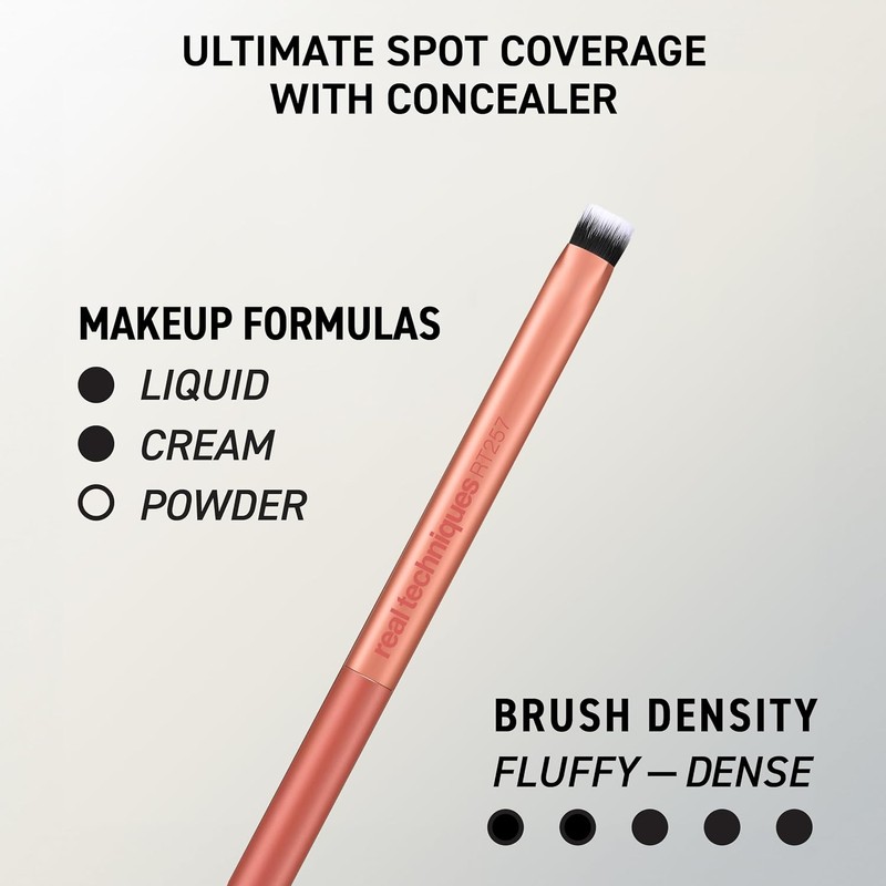 REAL TECHNIQUES, Face Base Set, Kit de Brochas de Maquillaje