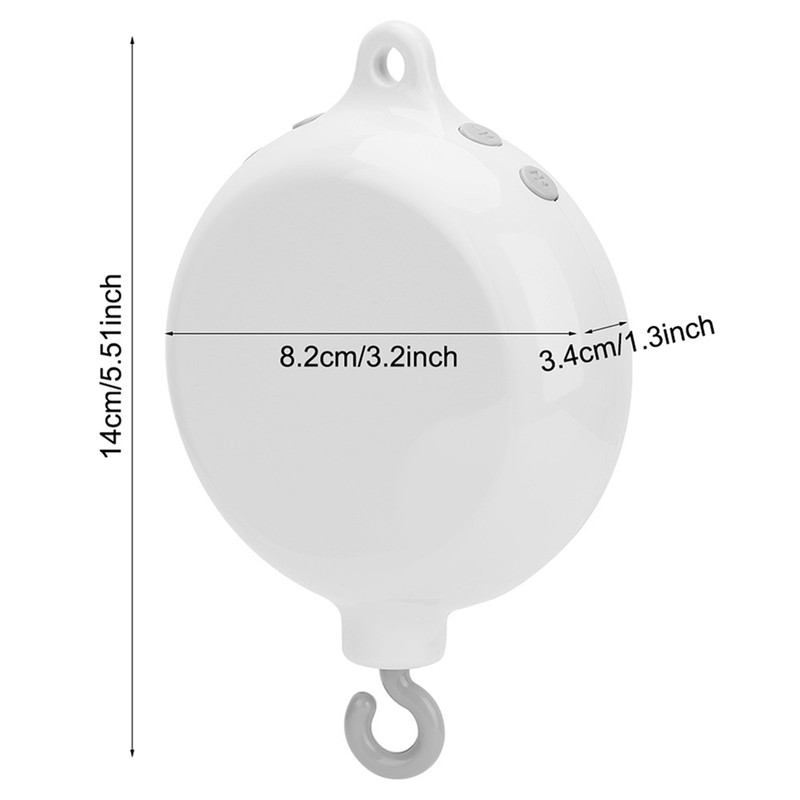 Baby Infant Crib Bed Hanging Musical Bell Electric Music Box