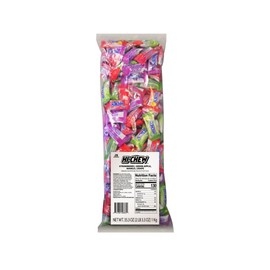 HI-CHEW Assorted Bulk Candy Bag, Green Apple Strawberry Mango Grape, Soft & Chewy Candy 2.2lb - 185+ Pieces Individually Wrapped - Made with Immensely Juicy Fruity Flavors