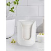ABRUTY Bathroom Cup Dispenser, 3oz-4oz Ceramic Paper Cup Holder, Small