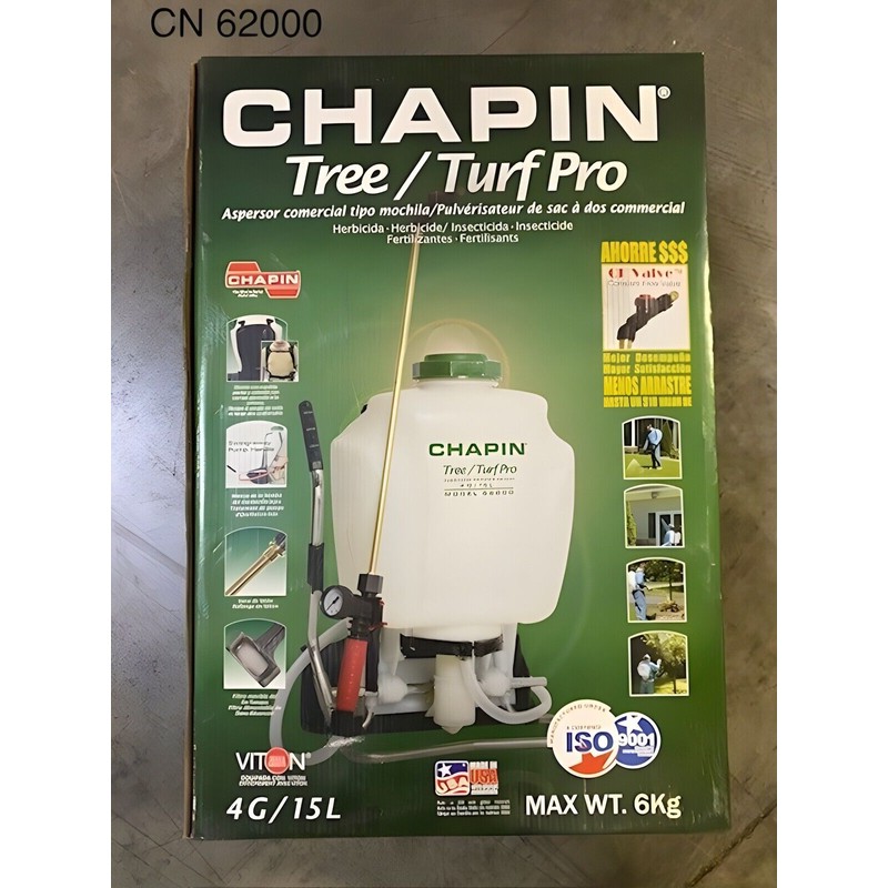 Chapin 62000: 4-Gallon Tree & Turf Pro Commercial Manual Backpack