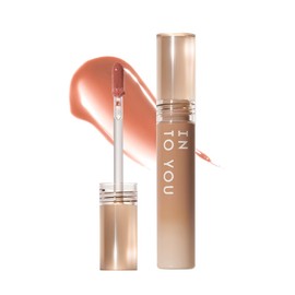 INTO YOU Lip Stain Long Lasting, Lip Gloss, Lip Tint, Lip Plumper Gloss, Glitter Lip Gloss, Liquid Lipstick, Vivid Color, Smudge-Proof, Lightweight, Naturally Moisturizing, Lip Oil For Dry Lips (G03)