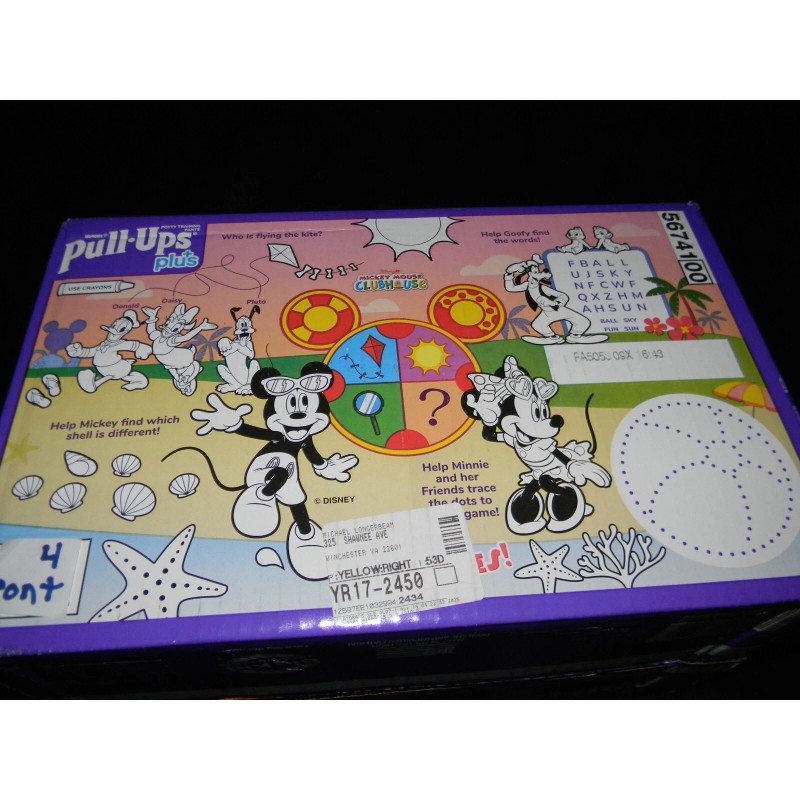 Huggies 4 sample Huggies Pull-ups-plus 5t-6t over 46-60 Lbs.