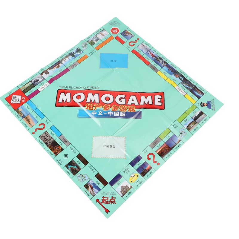 Family Board Game China Location Desktop Dice Game Cartoon Chess