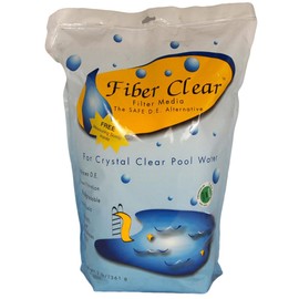Fiber Clear 4003DC Cellulose Filter Media D.E. Alternative for Swimming Pools, 3-Pounds