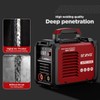GARVO 110V/220V Dual Voltage Portable Welding Machine,145Amp ARC Welder Mini