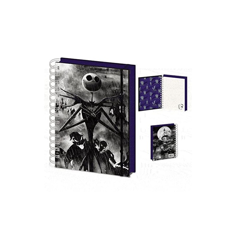 The Nightmare Before Christmas: Seriously Spooky Lens, Spiral Notebook