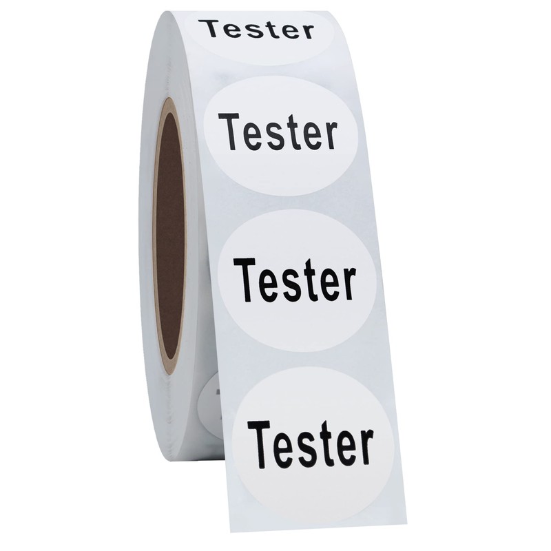 Hybsk Sample Seal Tester Sample Seal Test Labels Round Cosmetics