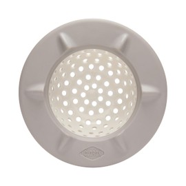 Clorox KeptClean Smart Waterflow Sink Strainer, 2 Pack, Drain Protector, Dishes Rest on Ribbed Surface, ensures Water Flows Freely