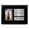 HWC Trading FR David Tennant Gift Signed FRAMED A4 Printed