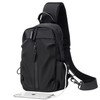 Banelu Crossbody Sling Backpack Bag, Small Chest Bag Daypack Fanny